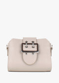 Bandolera de piel italiana Beige 2170-11-32