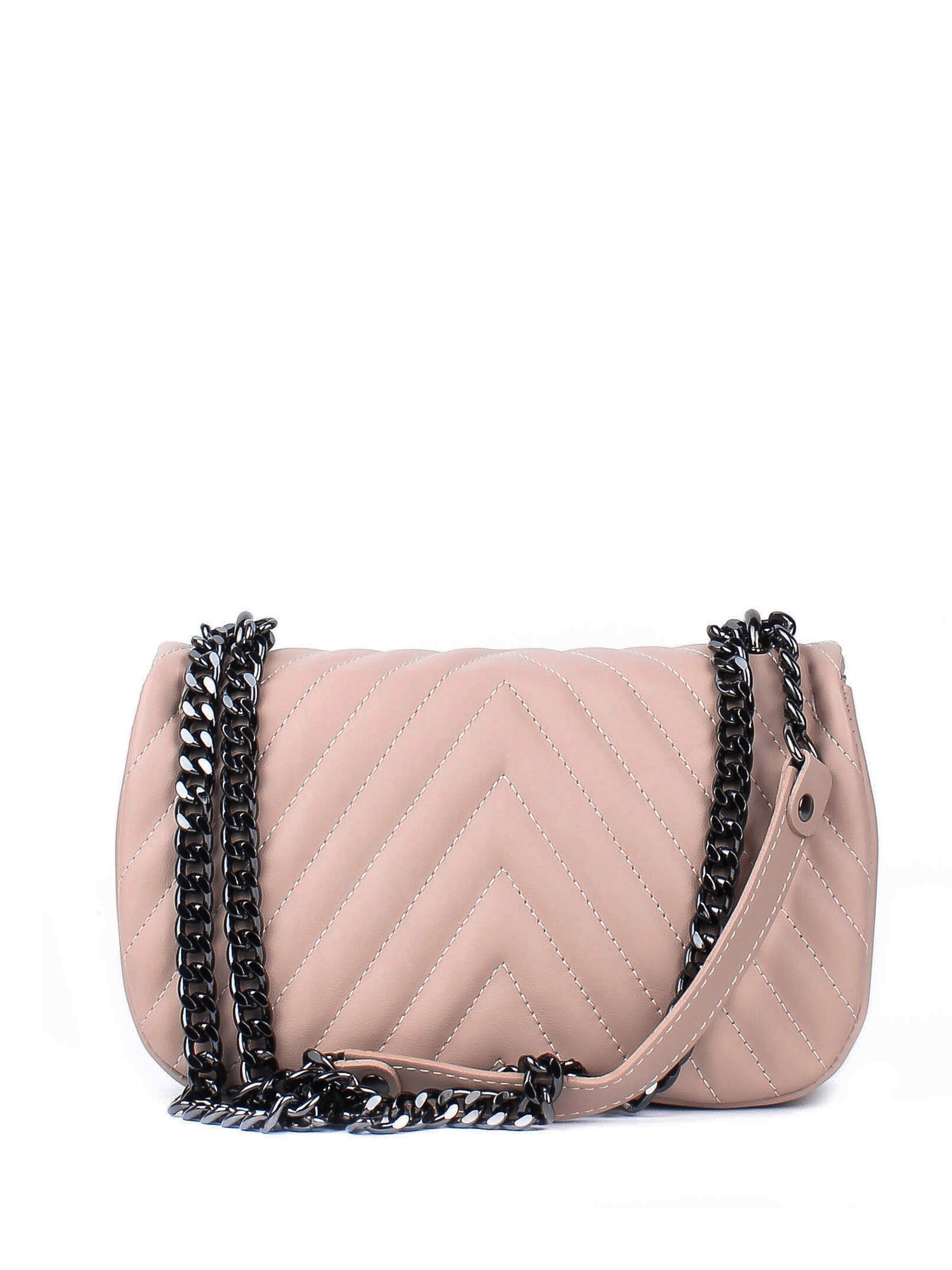 Bandolera de piel italiana Gris 3388-52-37