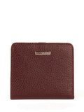 Cartera de piel italiana Burgoña 1208-243