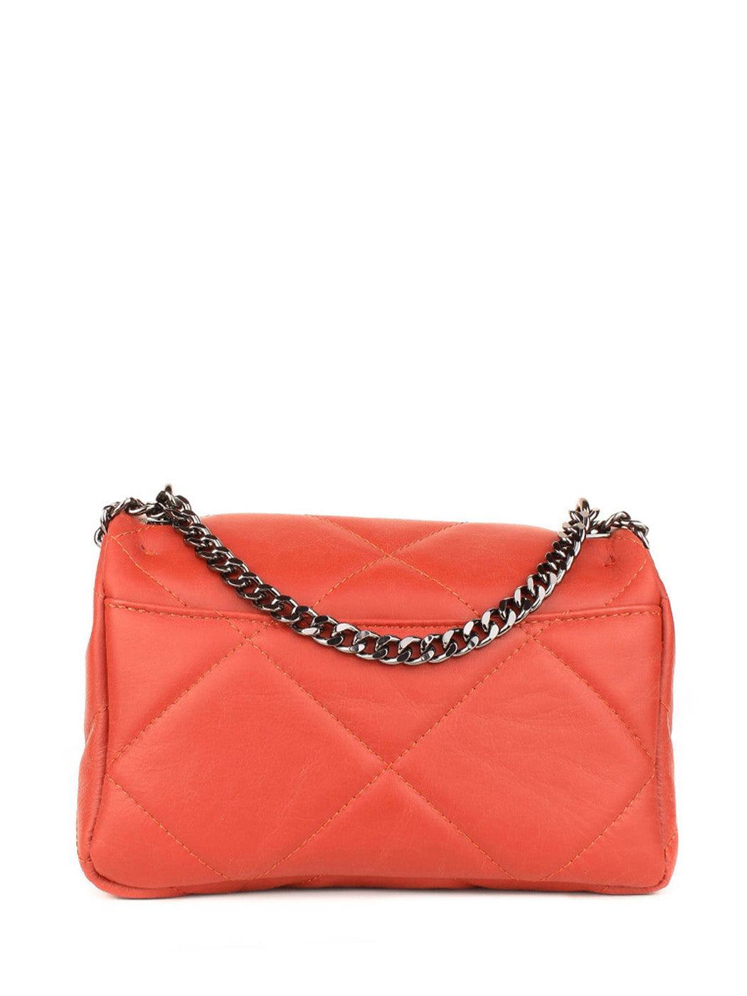 Bandolera de piel italiana Marrón 1692-122-37