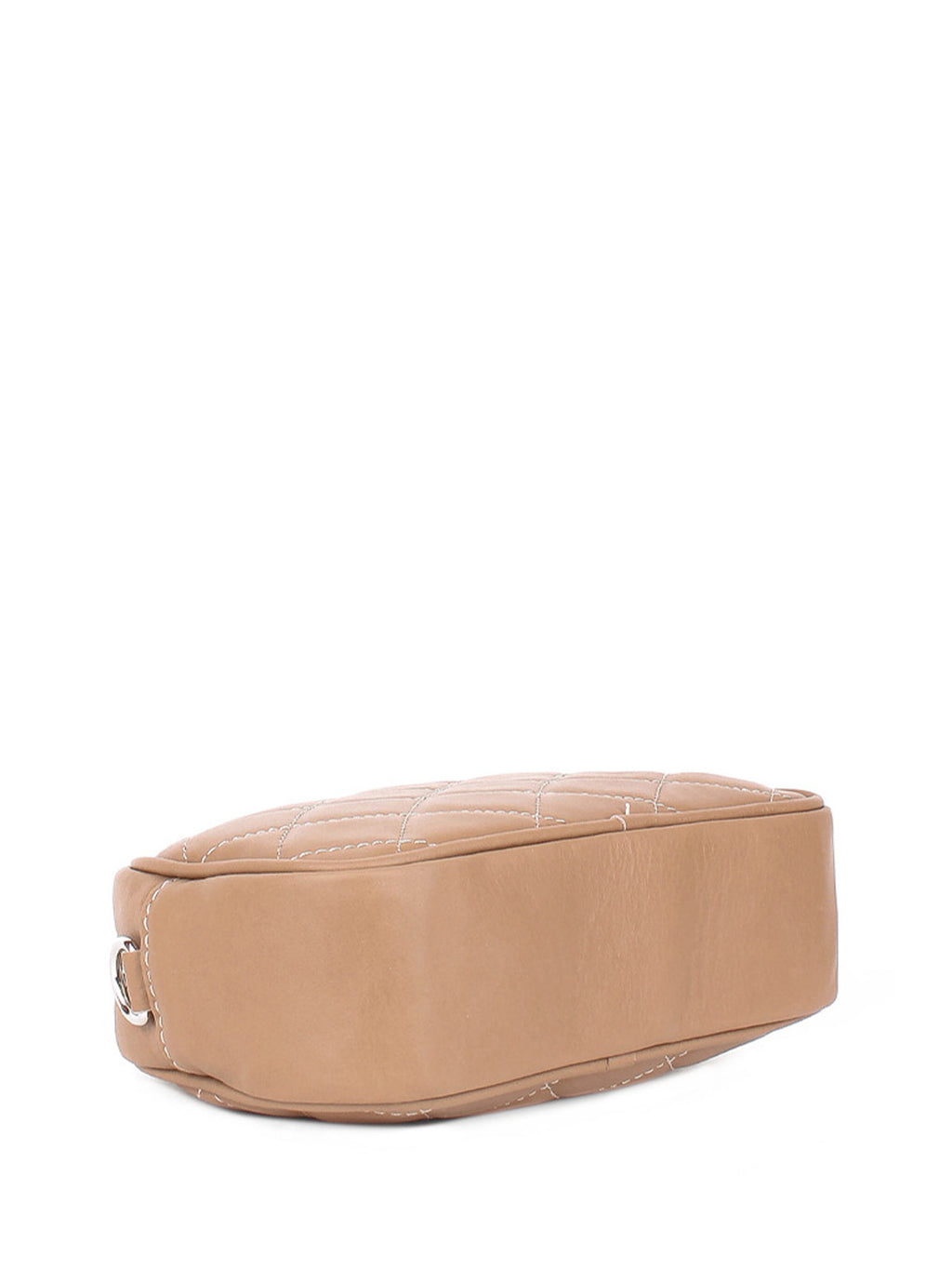 Bandolera de piel italiana Gris, Marrón 3315-104-37