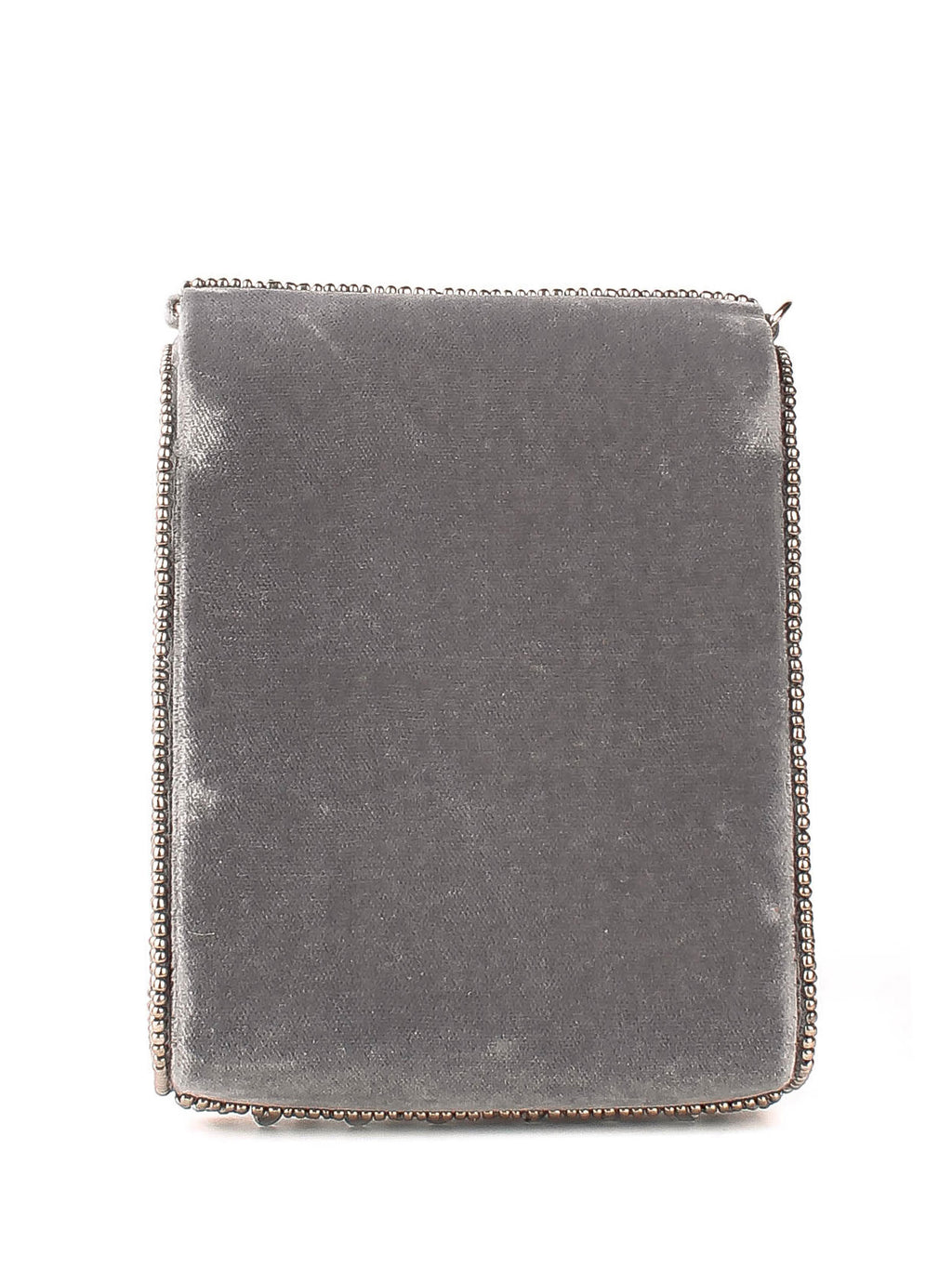 Bandolera de piel italiana Gris 003-18