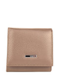 Cartera de piel italiana Gris 1203-51