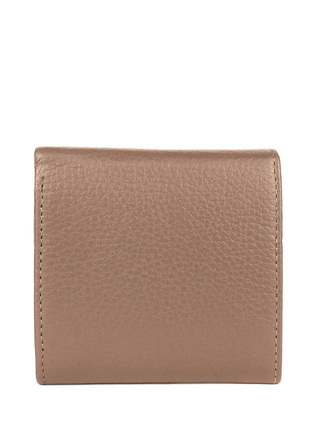 Cartera de piel italiana Gris 1203-51