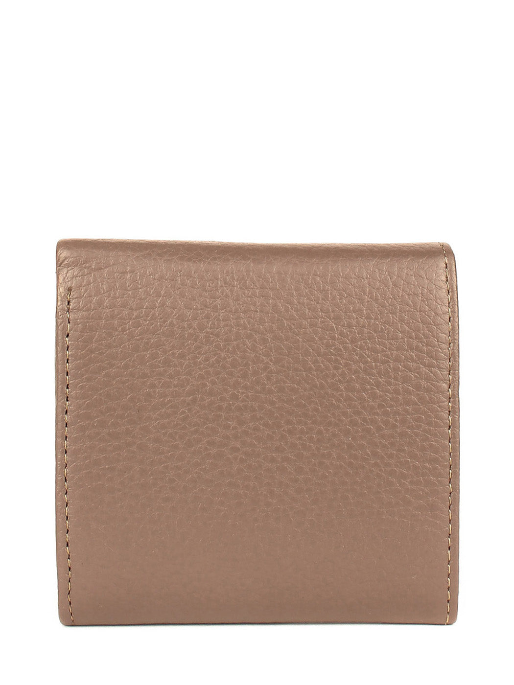 Cartera de piel italiana Gris 1203-51