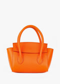 Bolso de mano de piel italiana Amarillo 3458-19-32