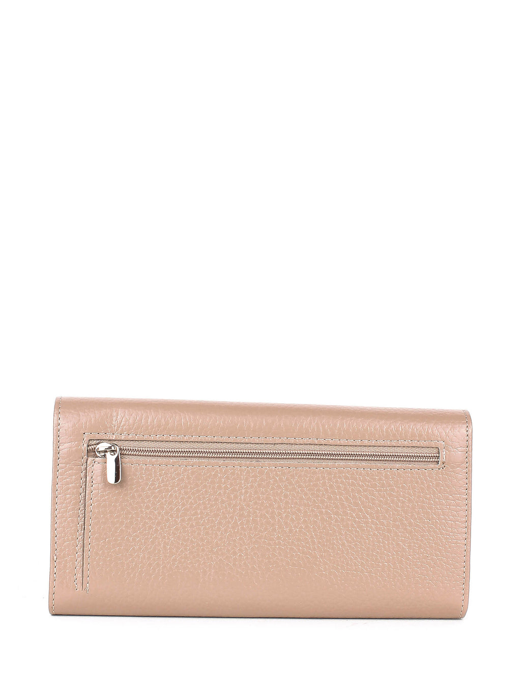 Cartera de piel italiana Gris 733-283