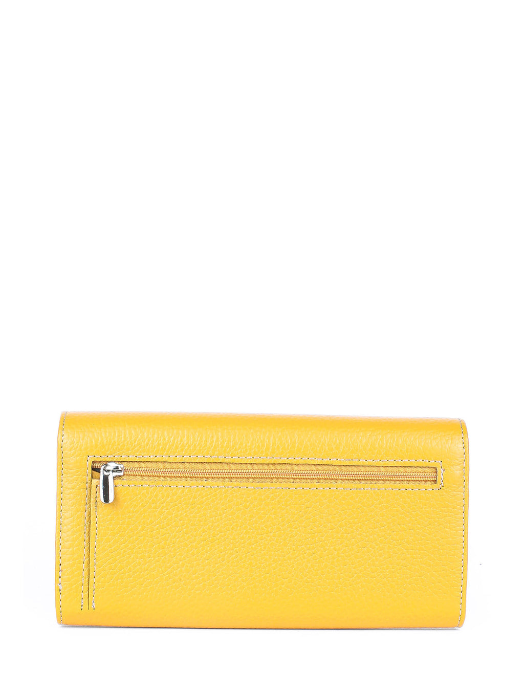 Cartera de piel italiana Amarillo 733-754