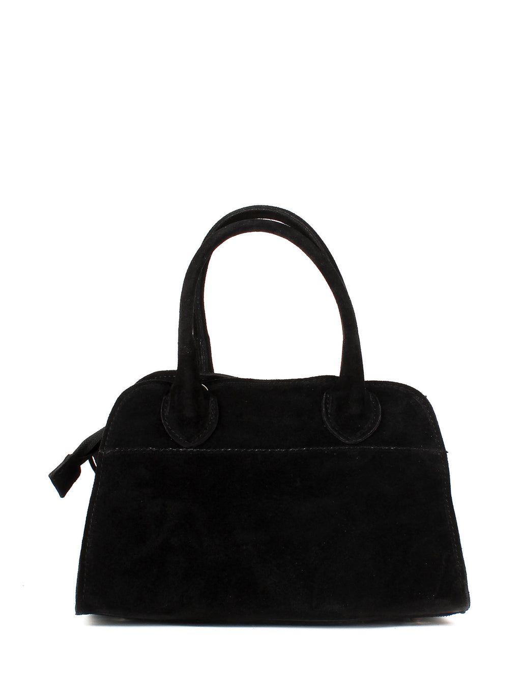 Bolso de mano de piel italiana Negro 5563-05-38