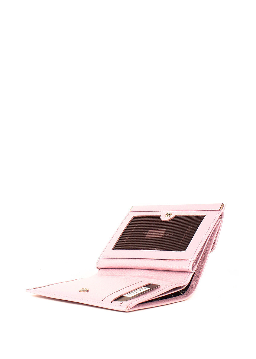 Bandolera de piel italiana Morado 105-934