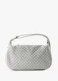 Bandolera de piel italiana Blanco 8937-16-106