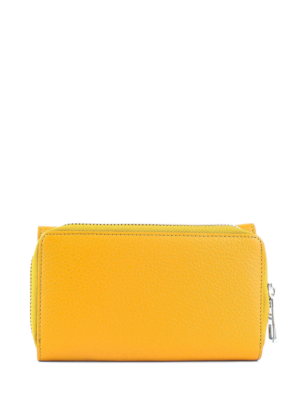 Cartera de piel italiana Amarillo 2013-56