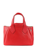 Bolso de mano de piel italiana Rojo 4390-13-32