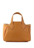 Bolso de mano de piel italiana Rojo 4390-45-32