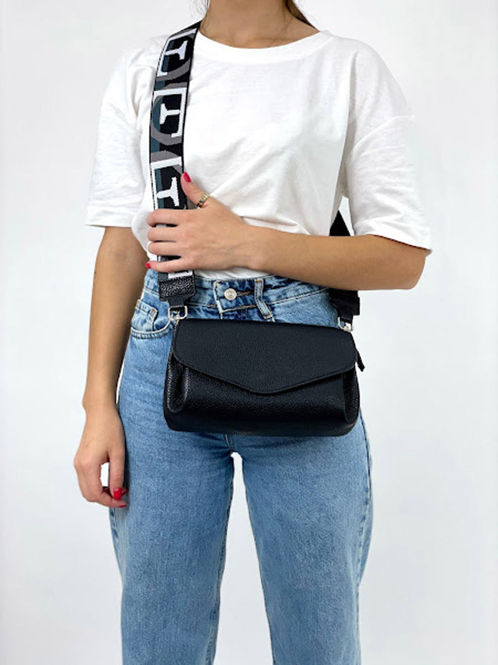 Bandolera MEZZO Negro