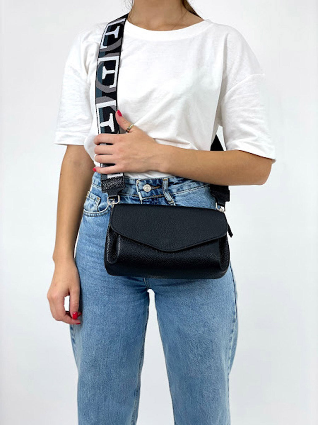 Bandolera MEZZO Negro