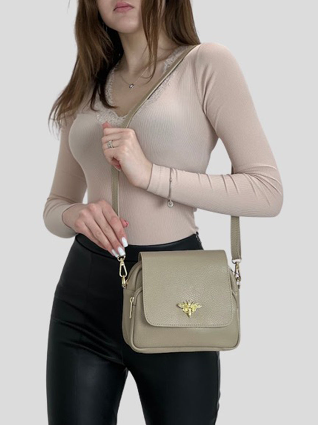 Bandolera Armonico Beige