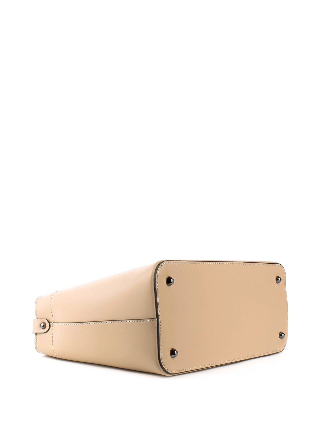 Bolso Tote de piel italiana MOLTO Beige