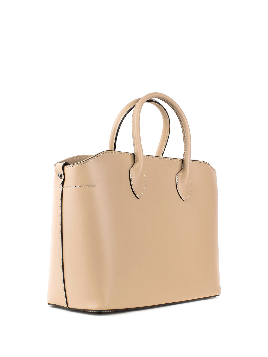 Bolso Tote de piel italiana MOLTO Beige