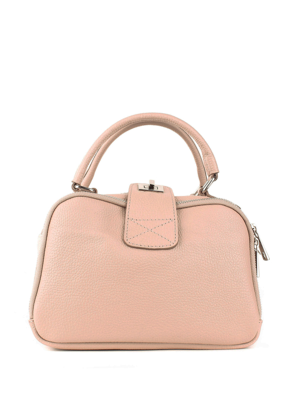 Bolso de mano de piel italiana ARMSTRONG Marrón