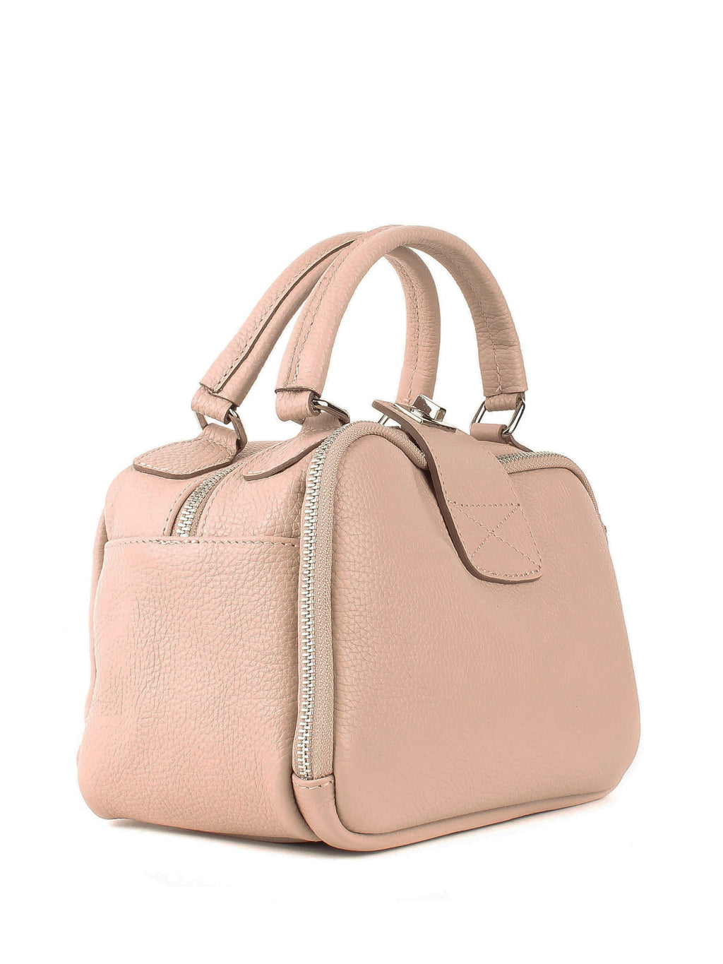 Bolso de mano de piel italiana ARMSTRONG Marrón