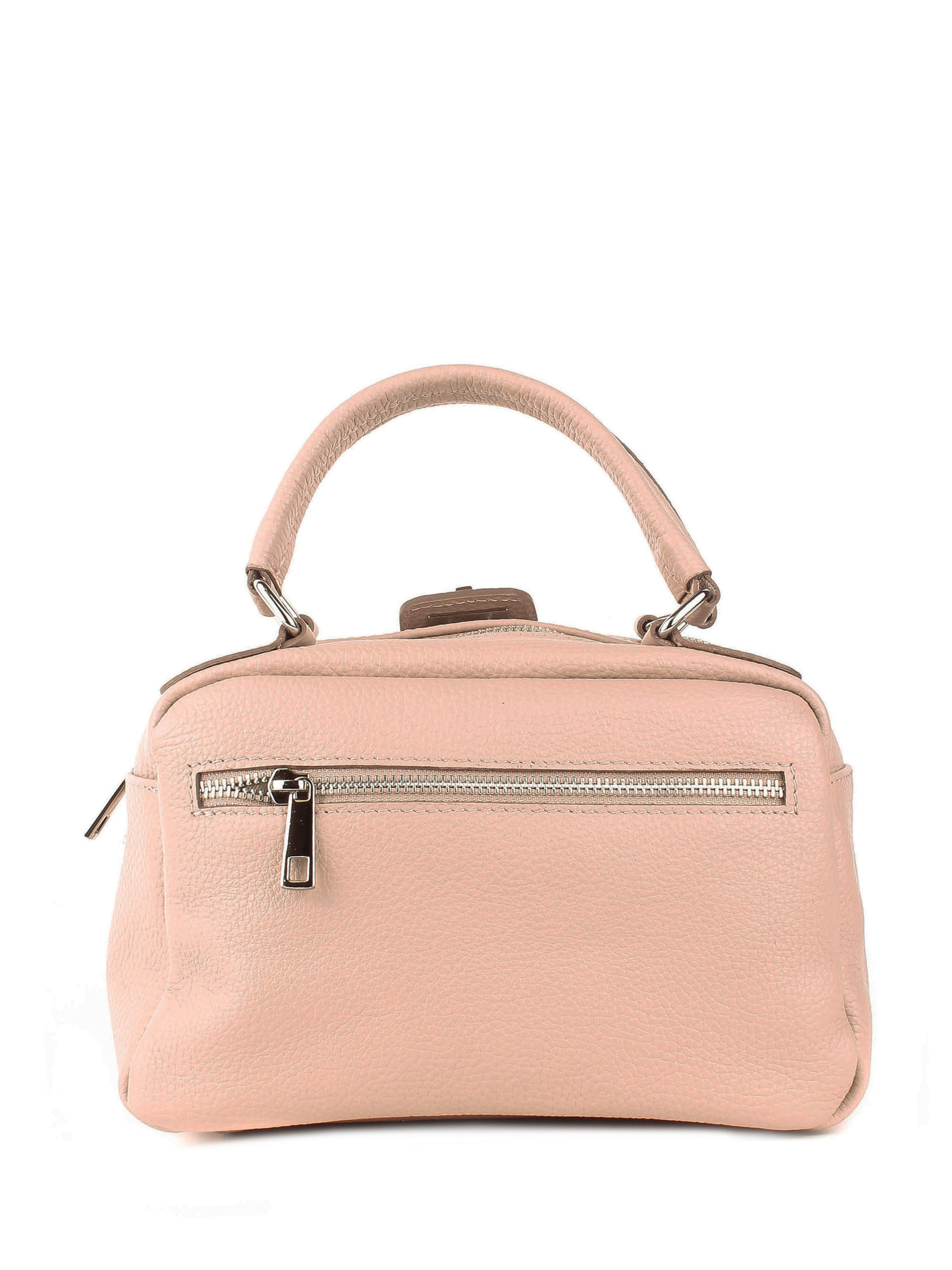 Bolso de mano de piel italiana ARMSTRONG Marrón