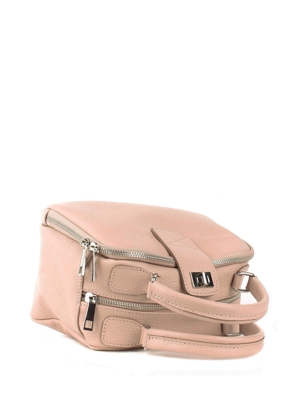 Bolso de mano de piel italiana ARMSTRONG Marrón