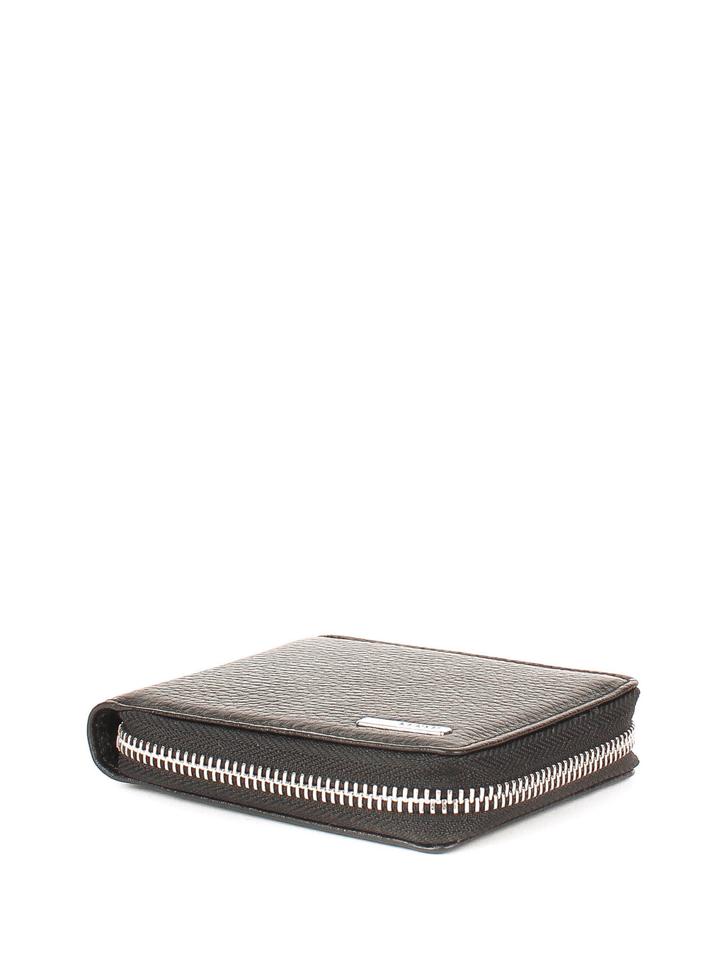 Cartera de piel italiana Negro 0962-45