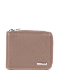 Cartera de piel italiana Gris 0962-51