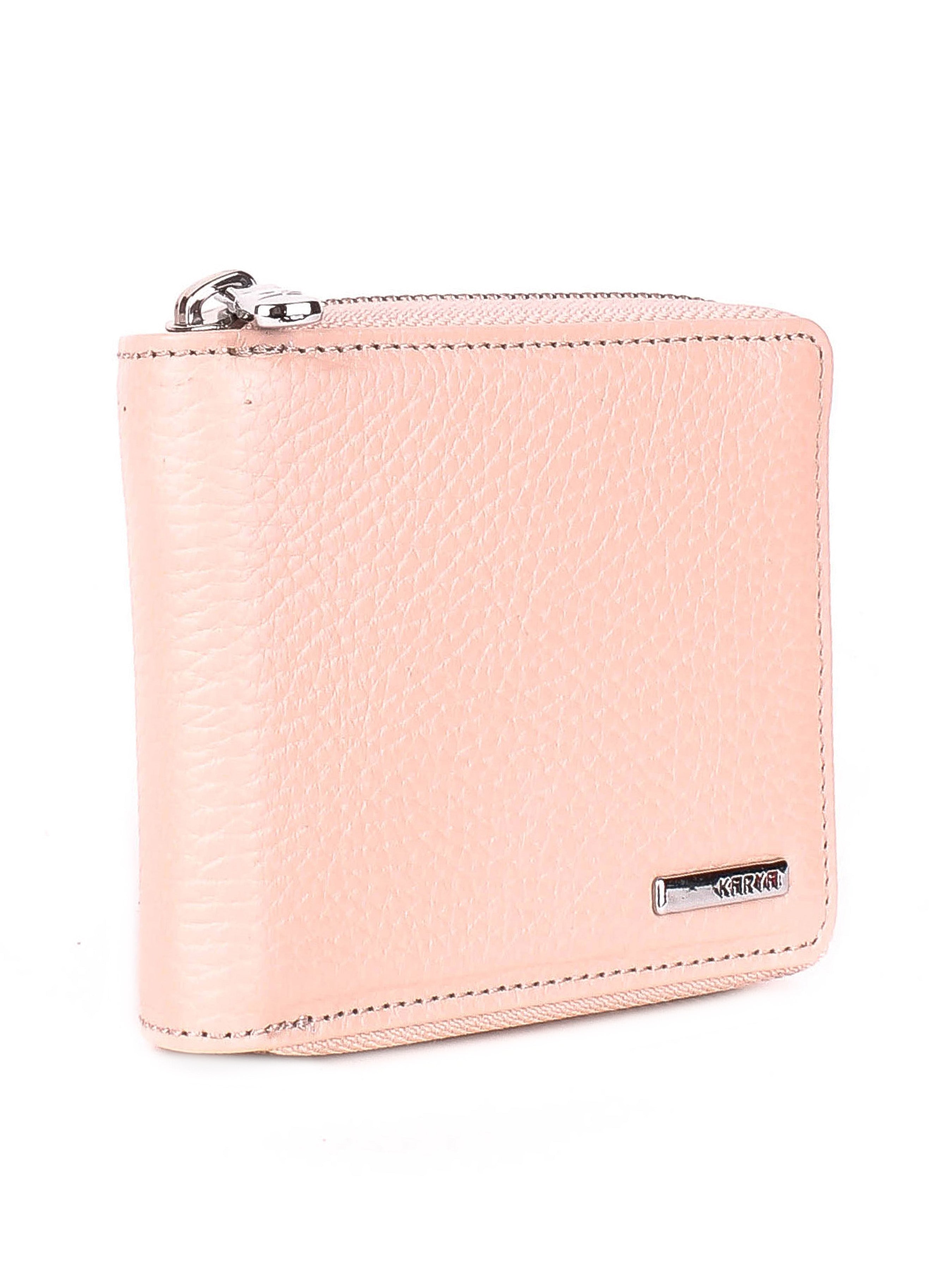 Cartera de piel italiana Polvoriento 0962-027