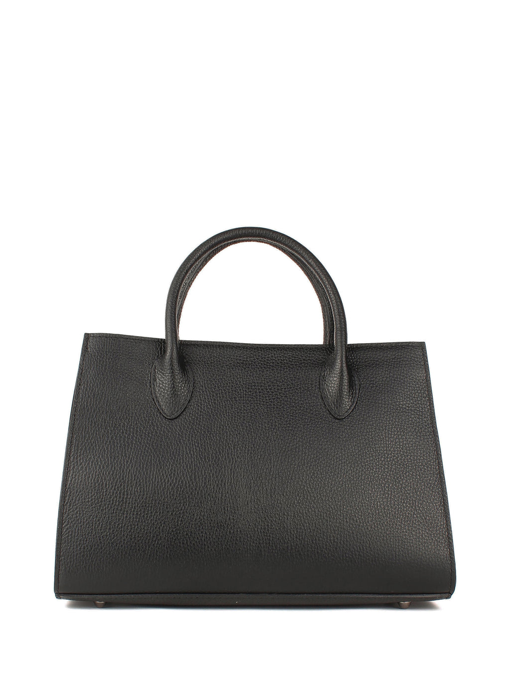 Bolso de mano de piel italiana Negro 8230-05-32