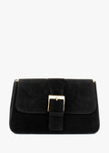 Bandolera de piel italiana Negro 5730-05-38