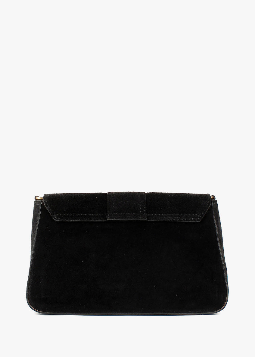 Bandolera de piel italiana Negro 5730-05-38