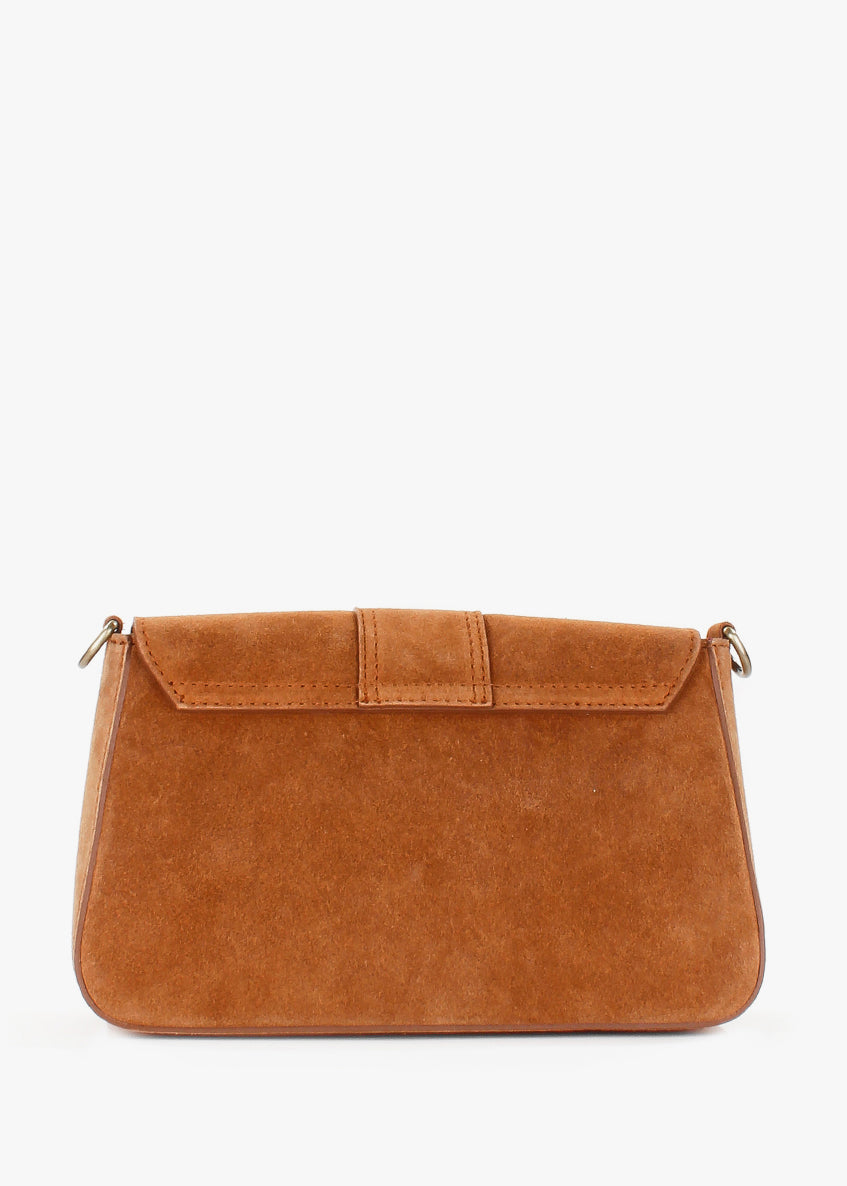 Bandolera de piel italiana Rojo 5730-45-38