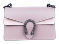 Bandolera de piel italiana Gris 9639-52-31