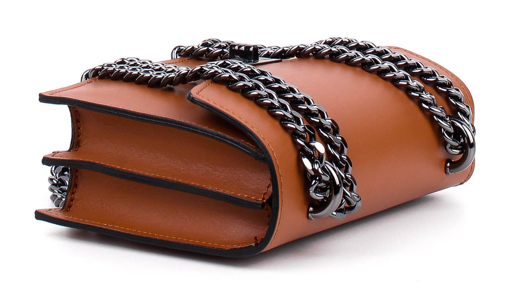 Bandolera Nota Marrón