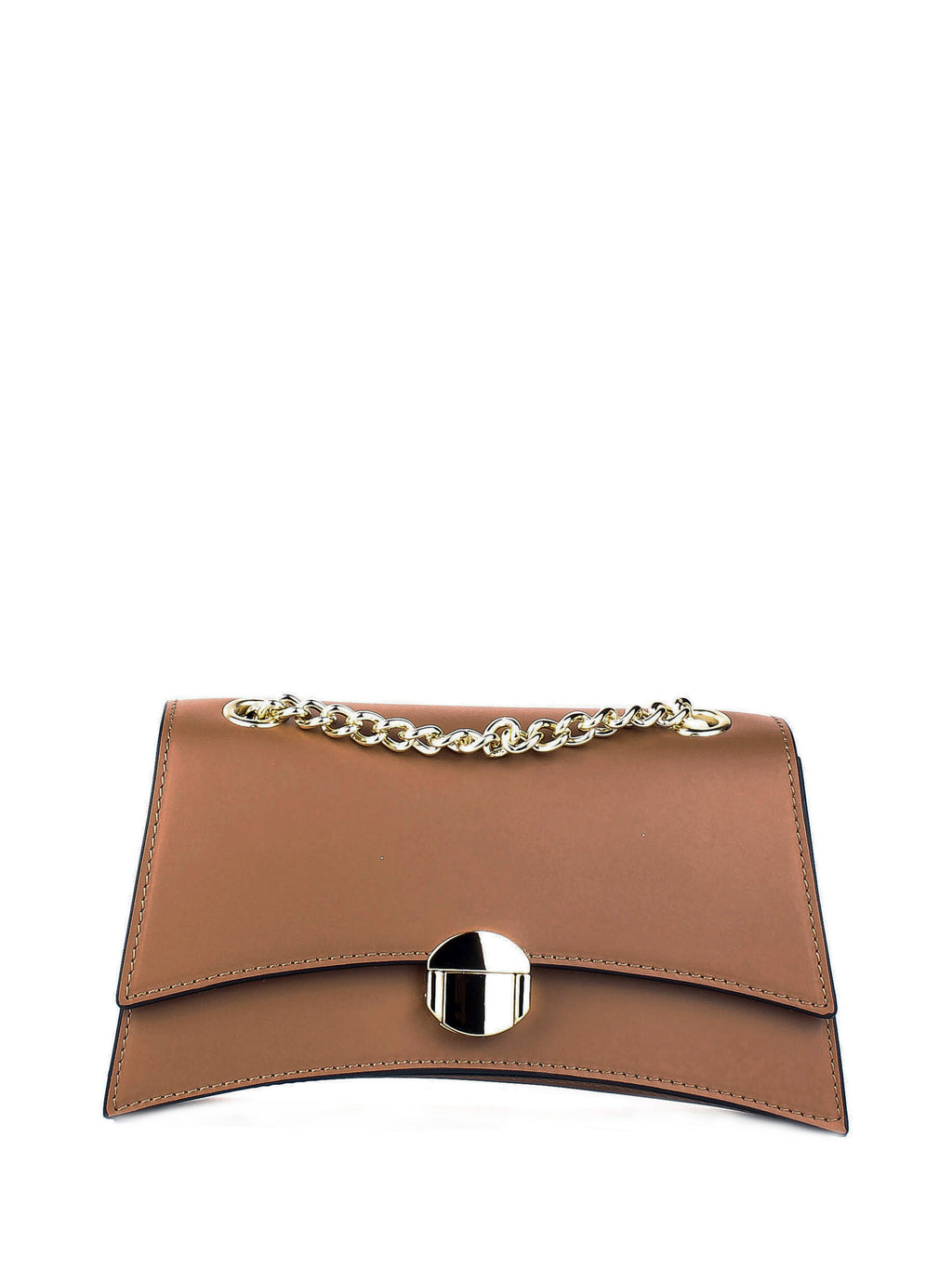 Bandolera de piel italiana Rojo 4230-45-31