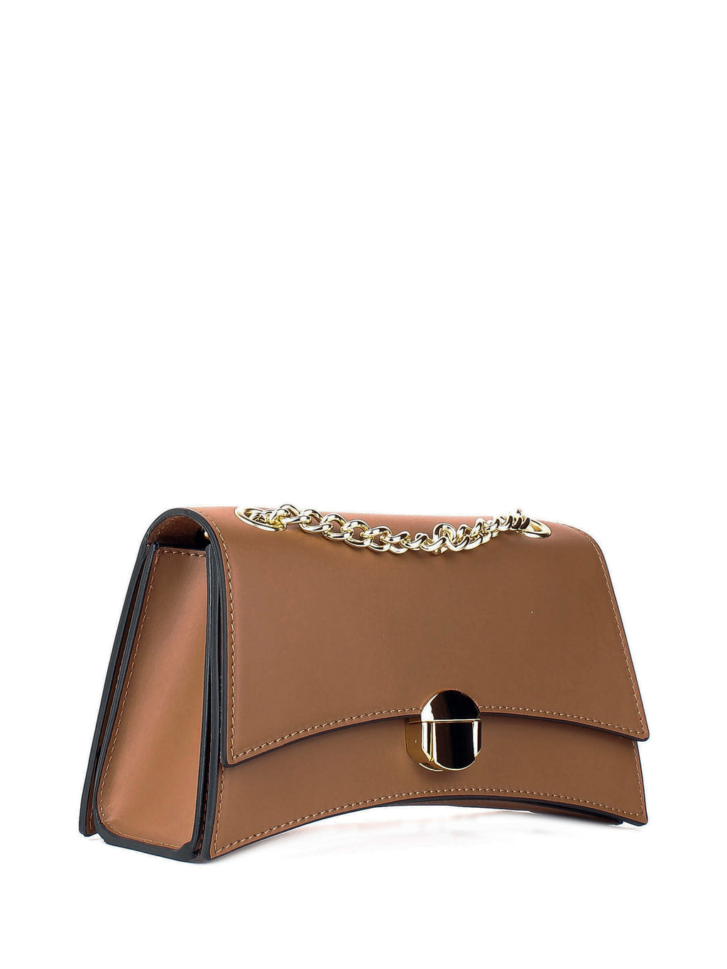 Bandolera de piel italiana Rojo 4230-45-31