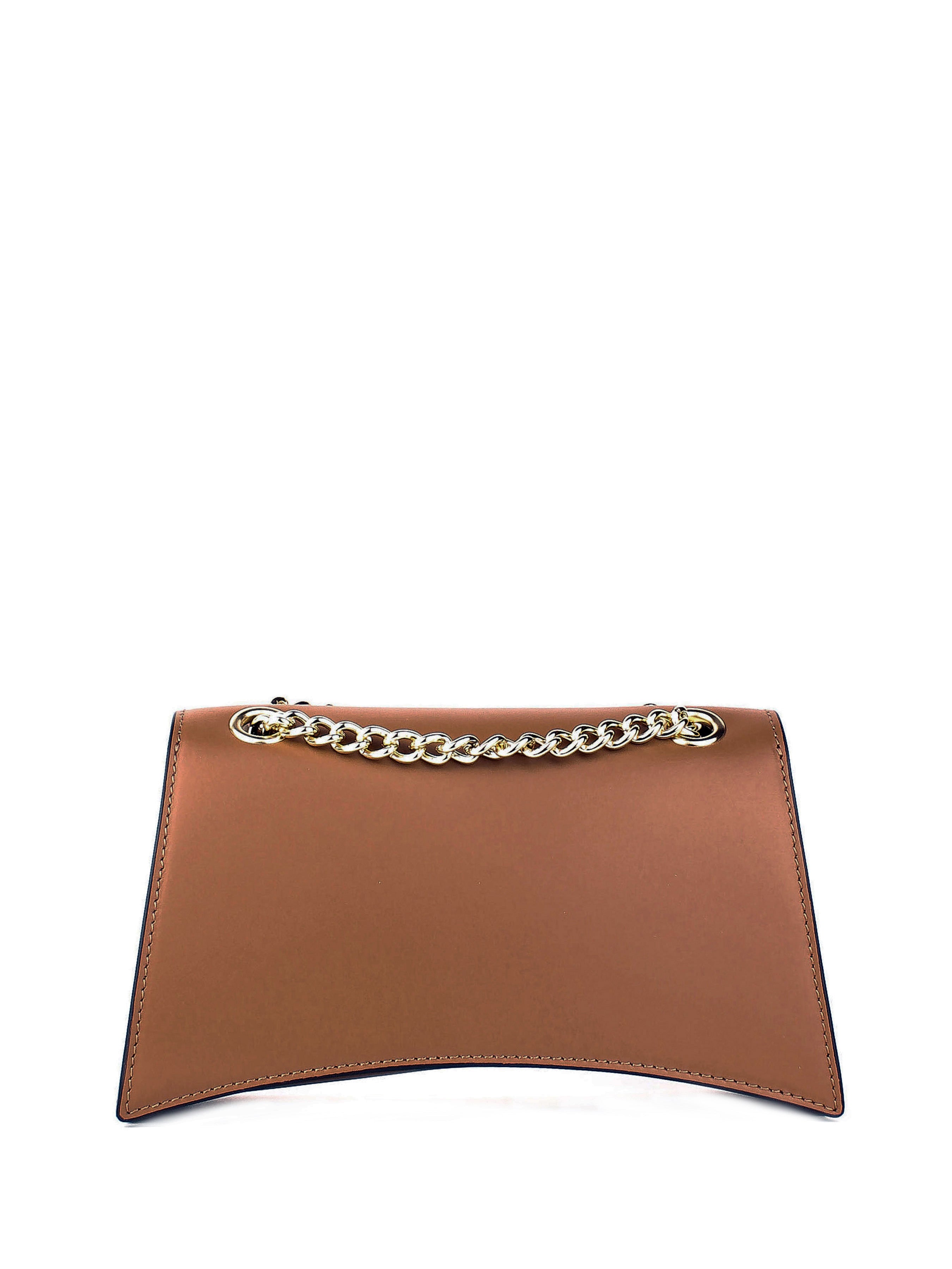 Bandolera de piel italiana Rojo 4230-45-31