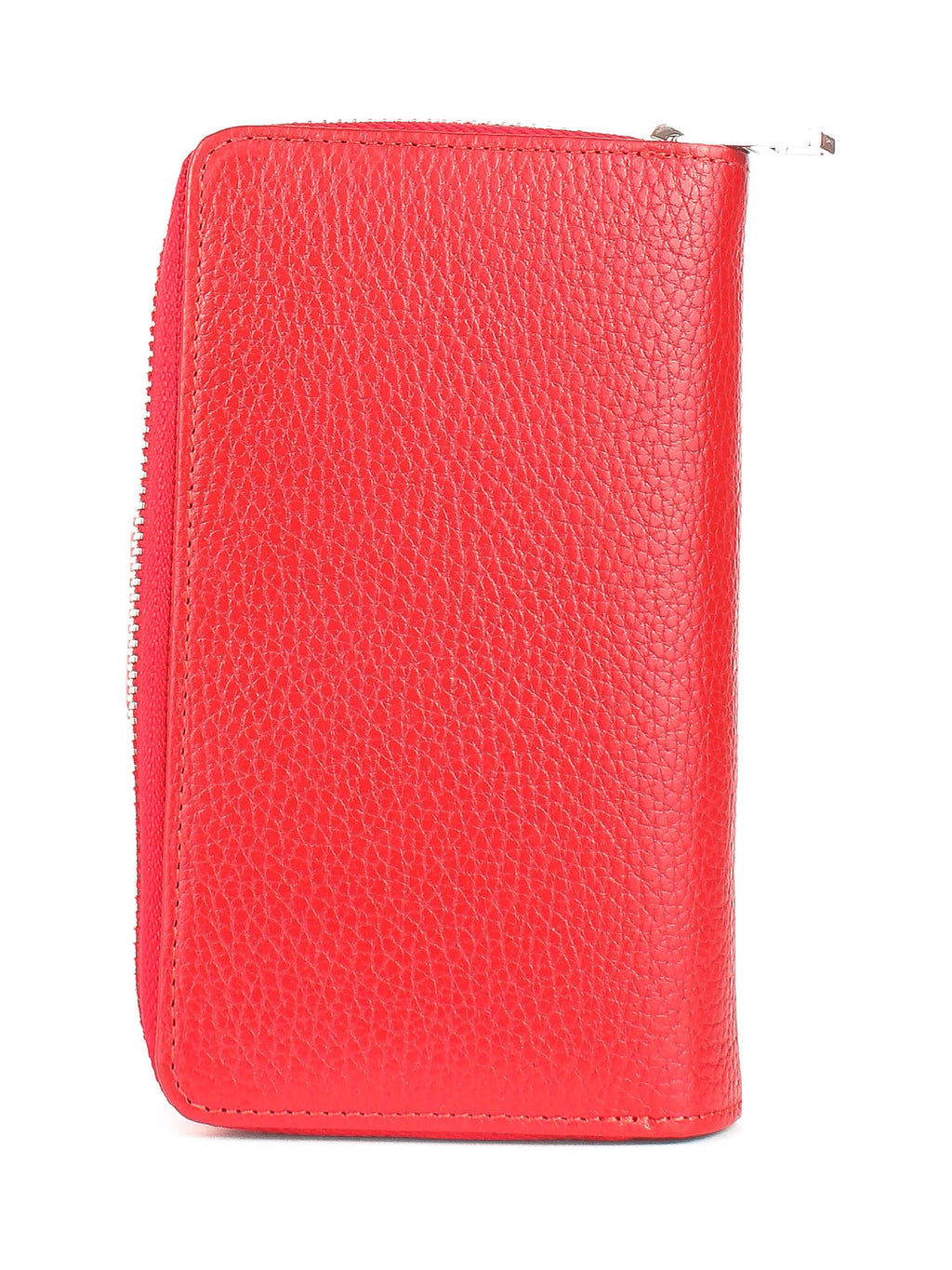 Cartera de piel italiana Rojo 2009-46