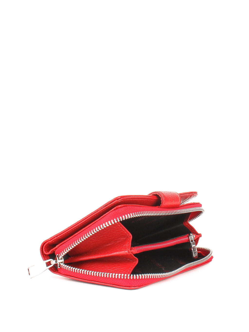 Cartera de piel italiana Rojo 2009-46