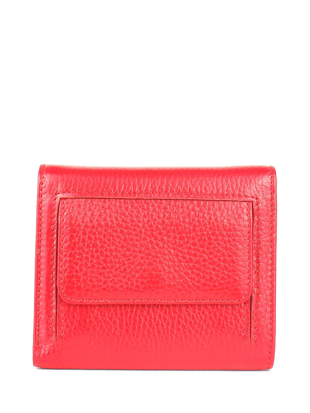 Cartera de piel italiana Rojo 2021-46
