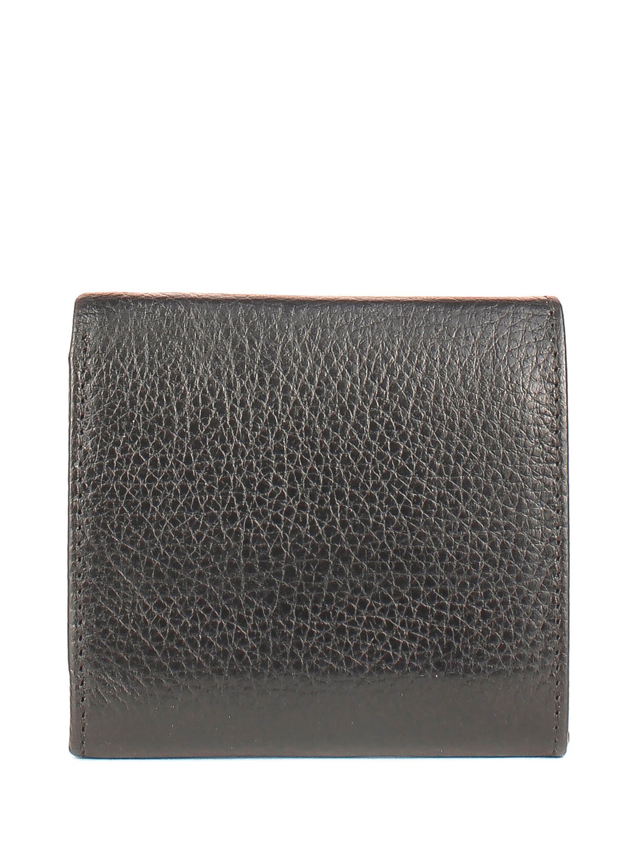 Cartera de piel italiana Negro 1203-45-46