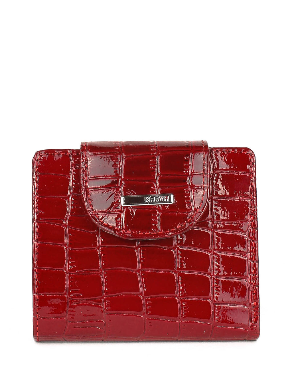 Cartera de piel italiana Burgoña 1052-08-45