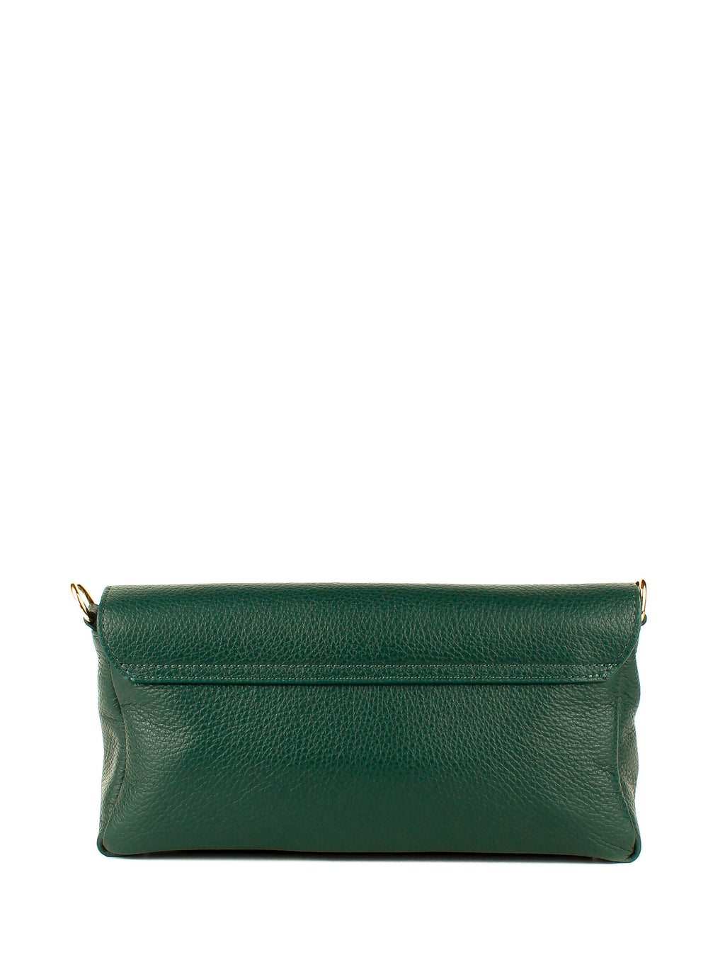 Bandolera de piel italiana Verde 4444-64-32