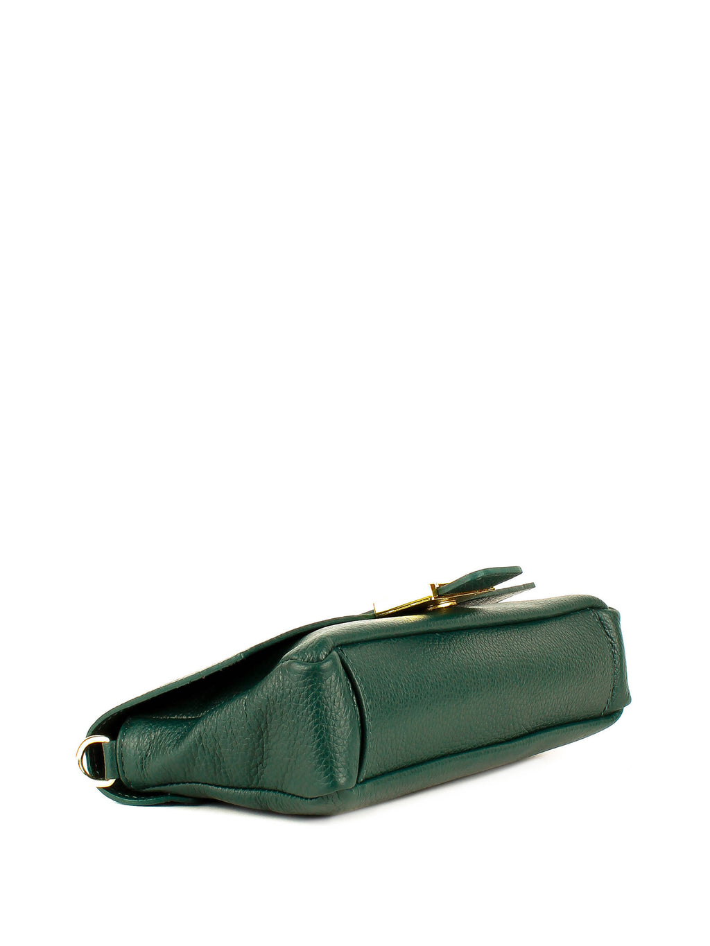 Bandolera de piel italiana Verde 4444-64-32