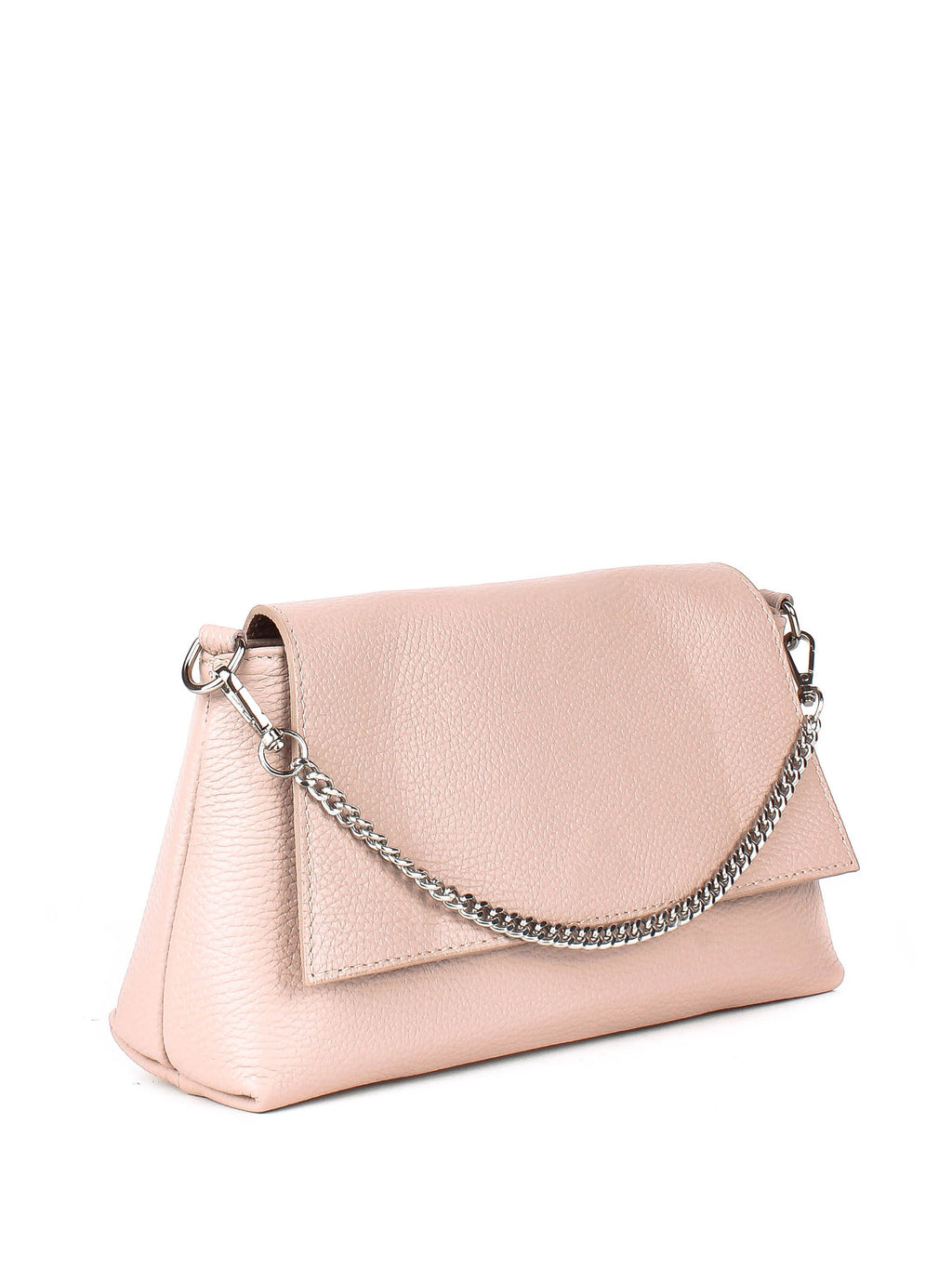 Bandolera de piel italiana Gris 2533-52-32