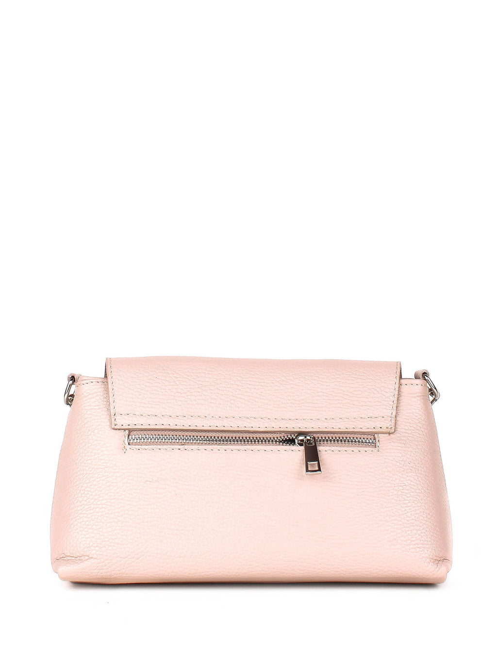 Bandolera de piel italiana Gris 2533-52-32