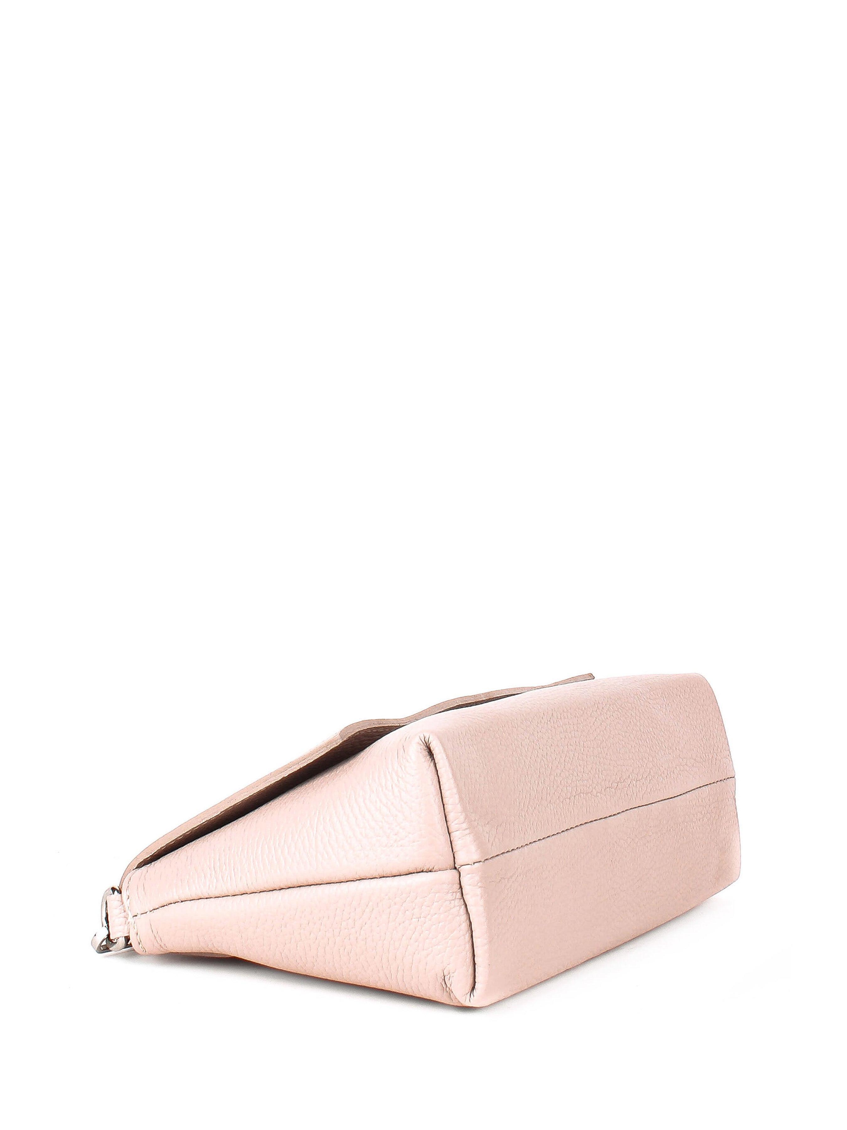 Bandolera de piel italiana Gris 2533-52-32