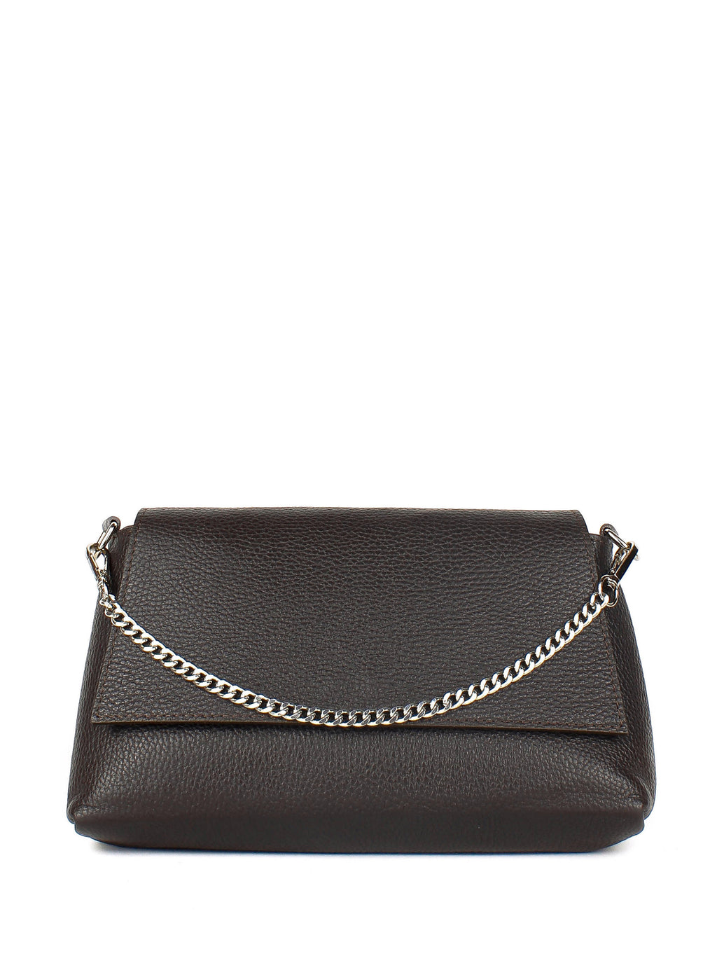 Bandolera de piel italiana Marrón 2533-06-32